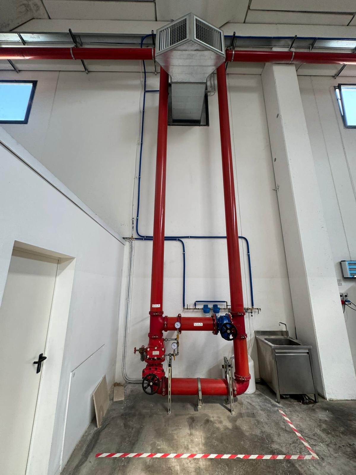 Impianto sprinkler Ostra 2025