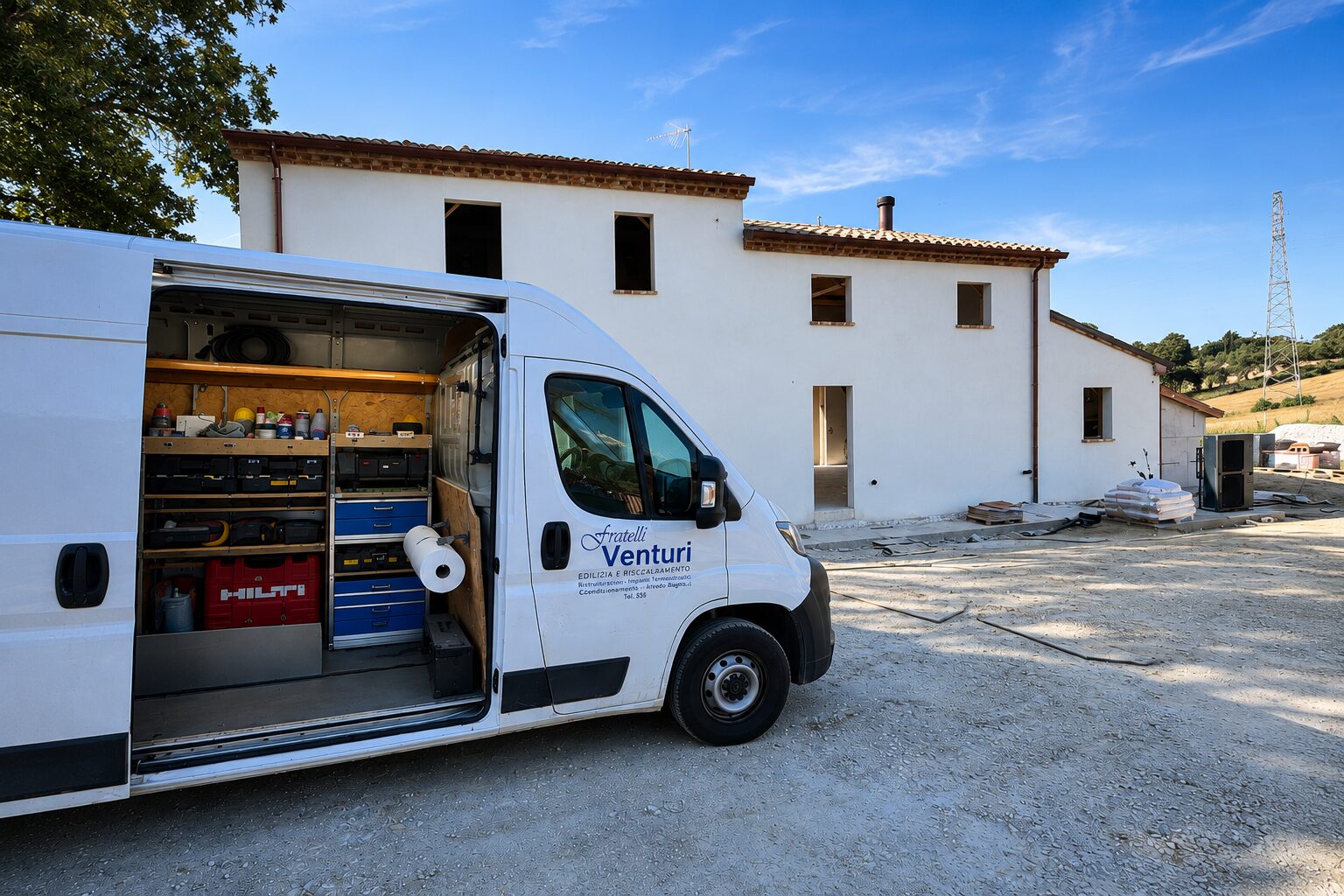 Fratelli Venturi — showroom e magazzino Ostra Vetere, provincia di Ancona